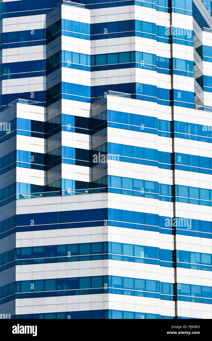 Résumé La conception de l'architecture du bâtiment Banque D'Images