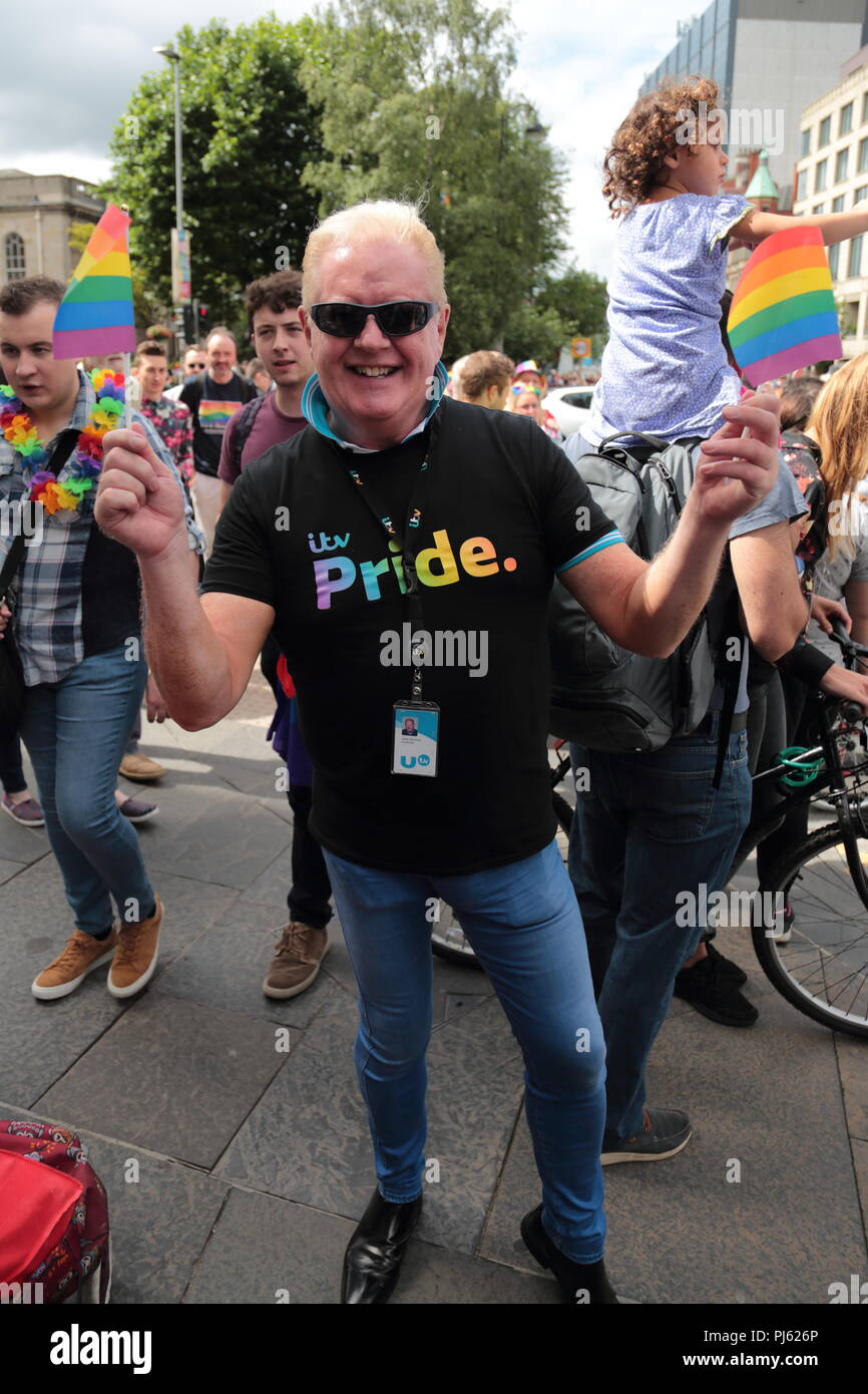 Gay Pride Parade 2018 à Belfast comprend : Gay Pride Où : Belfast Belfast, en Irlande du Nord, Royaume-Uni Quand : 04 août 2018 Source : WENN.com Banque D'Images