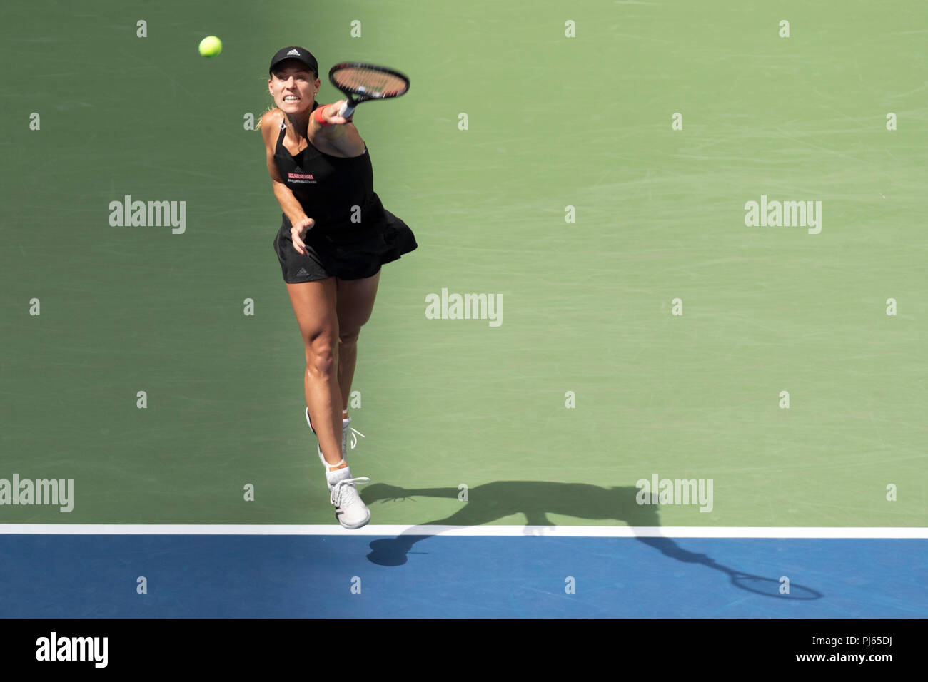 Angelique Kerber (GER) de la compétition à l'US Open de Tennis 2018. Banque D'Images