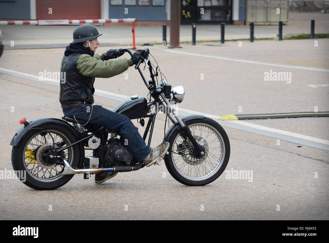 En 1900, réunion 1066 vélo Hastings united kingdom Banque D'Images