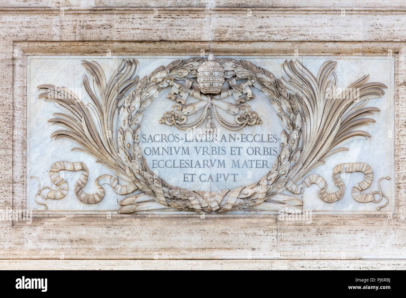 Archbasilica Saint-Jean de Latran, San Giovanni in Laterano, Rome, Latium, Italie Banque D'Images