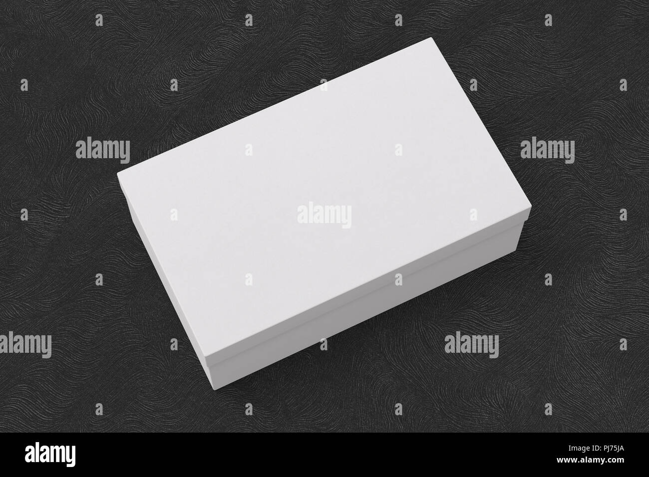 conteneur blanc Boîte fond noirMaquette chaussures sur à zqSGUMVp