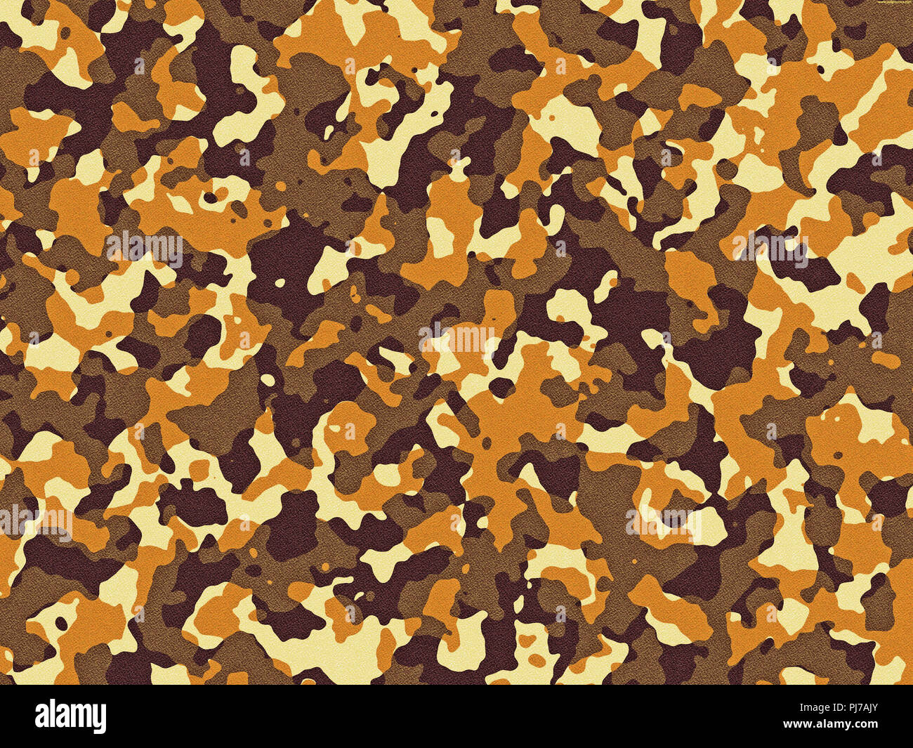 Orange et brun texturé fond camouflage Banque D'Images