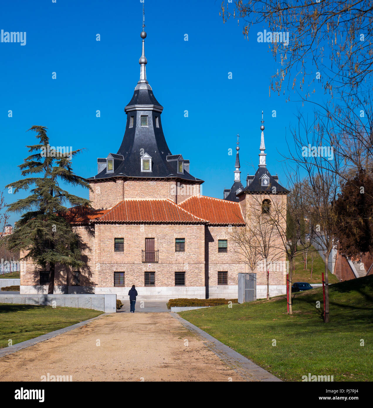 Ermita de la Virgen del Puerto. Madrid, España Banque D'Images