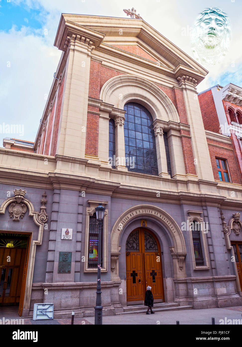 Iglesia basílica de Jesús de Medinaceli. Madrid. España Banque D'Images