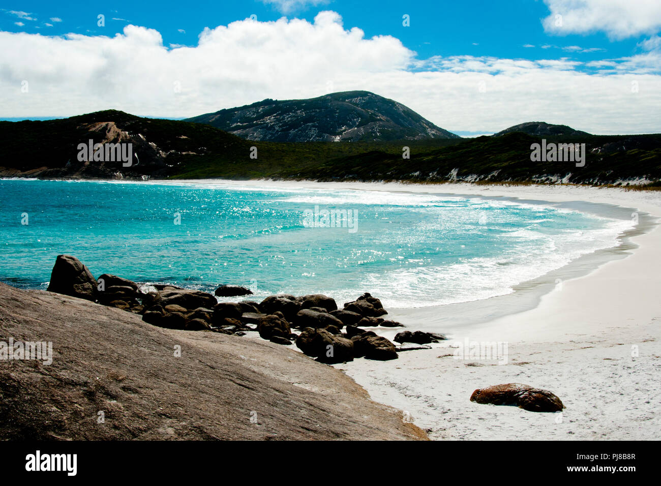 La baie de l'enfer - Esperance - Australie Banque D'Images