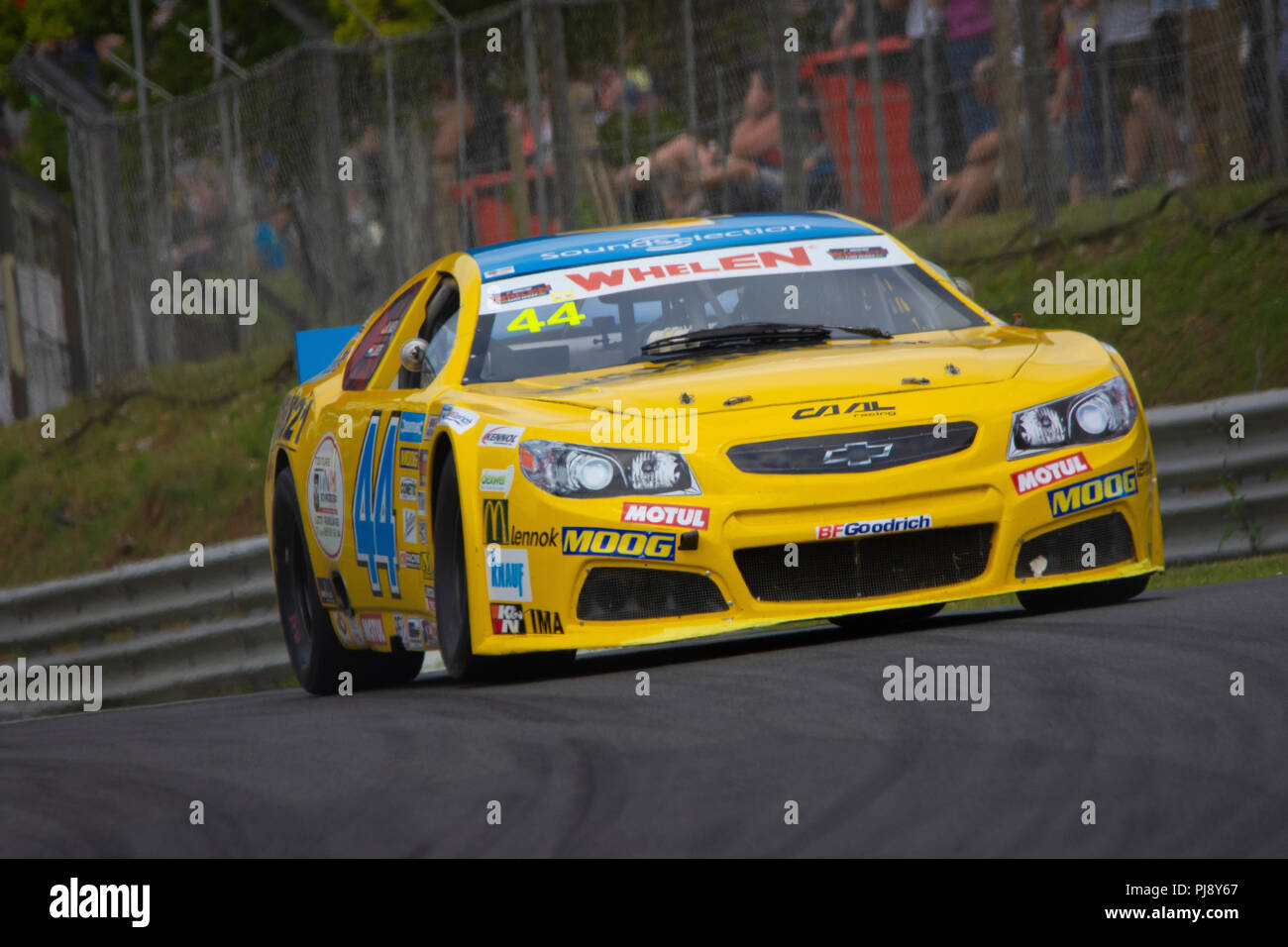 Toutes ces photos ont été prises à l'American Speedfest à Brands Hatch UK. Banque D'Images