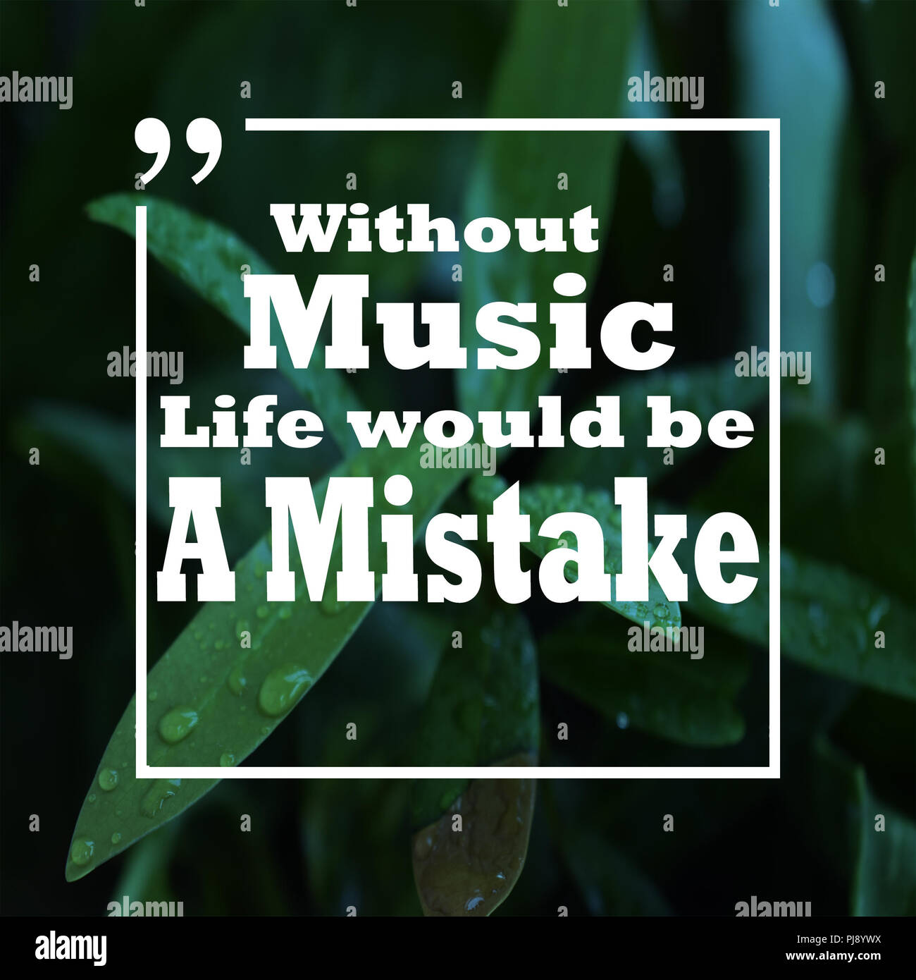 Des citations inspirantes Sans la musique la vie serait une erreur, positif, la motivation, l