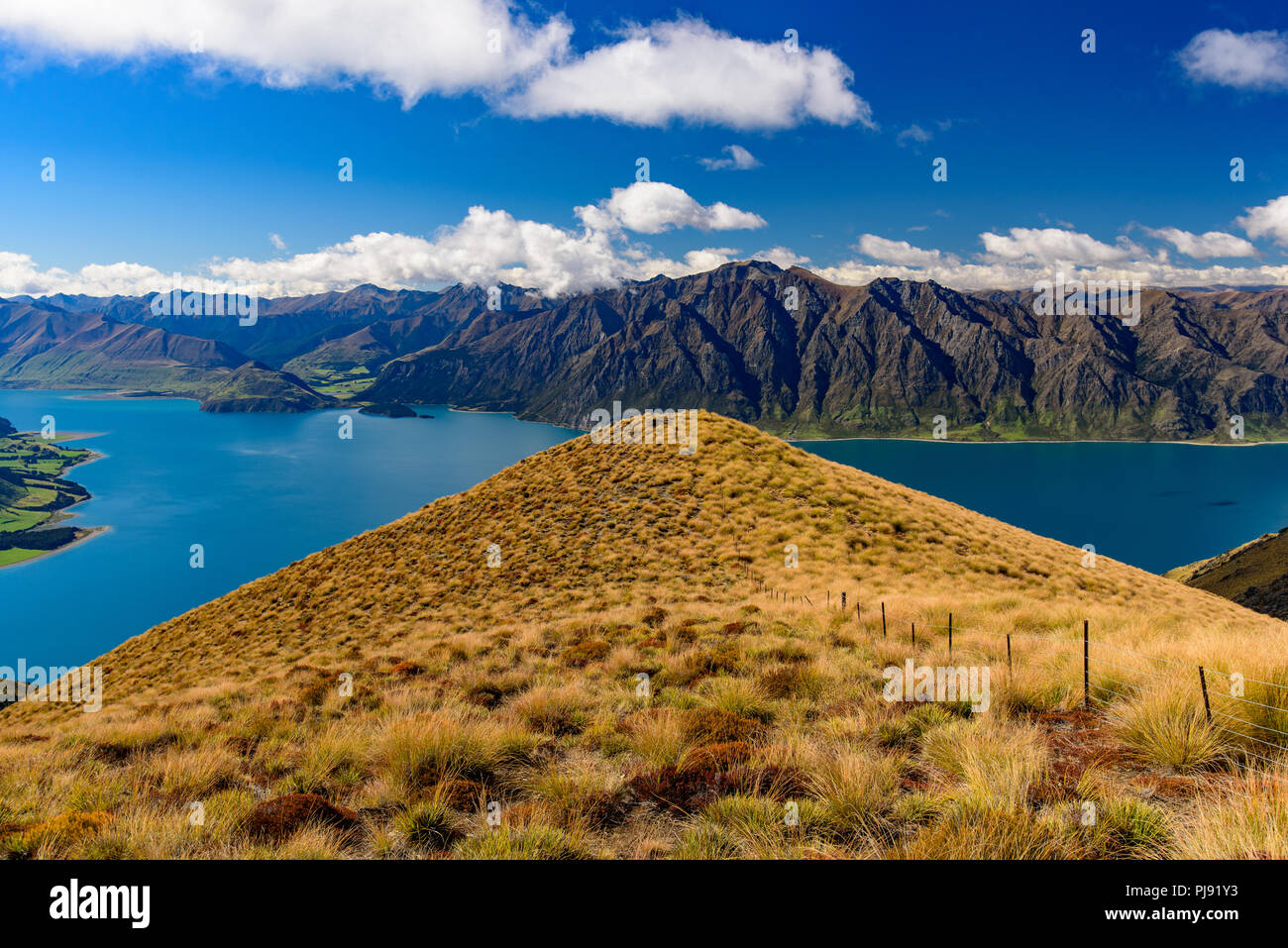 Lake Wanaka, île du Sud, Nouvelle-Zélande Banque D'Images