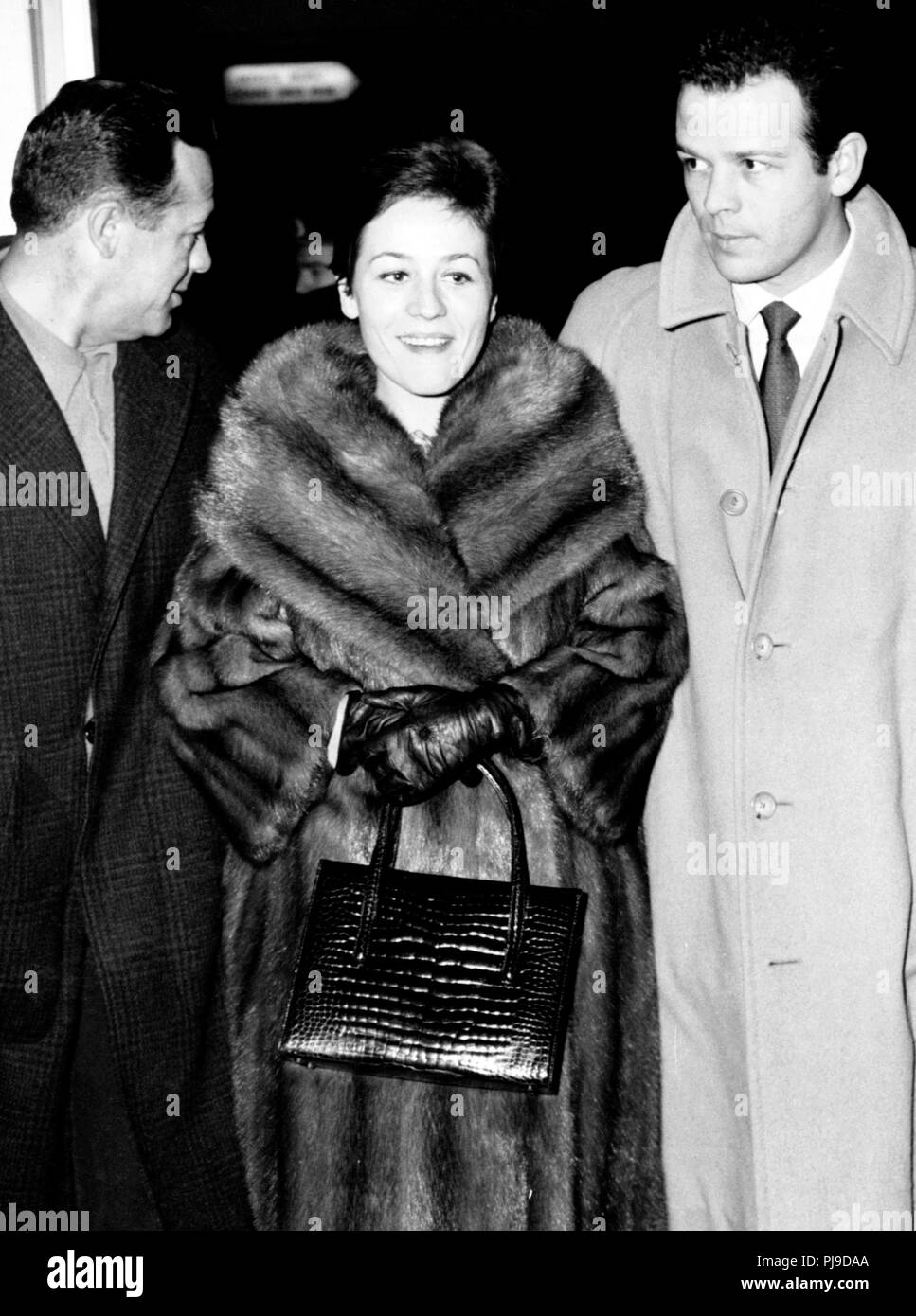 Annie Girardot, renato salvatori, 1962 Banque D'Images