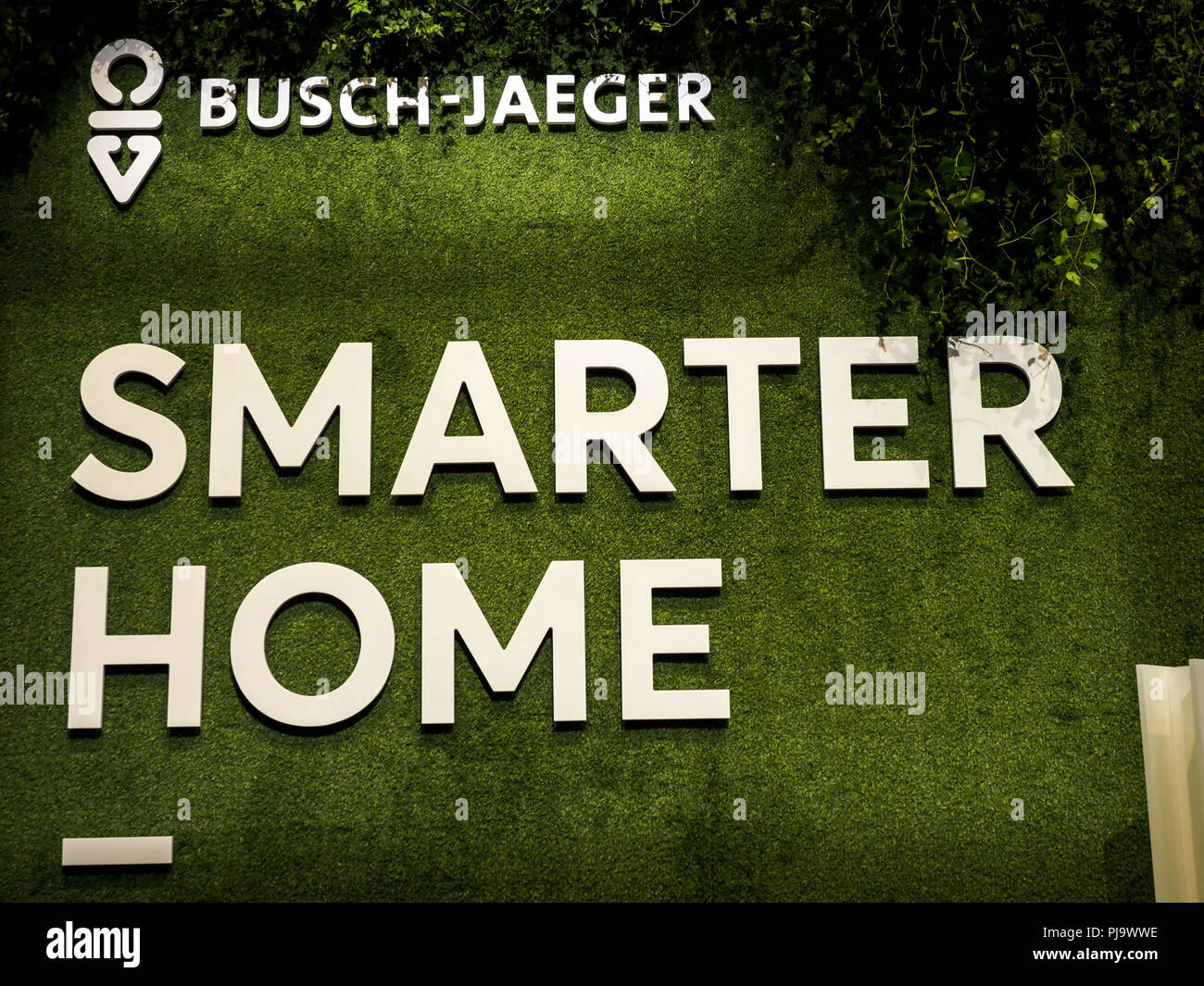 Busch-Jaeger, Smarter Home, l'IFA 2018, Berlin, Internationale Funkaustellung Banque D'Images