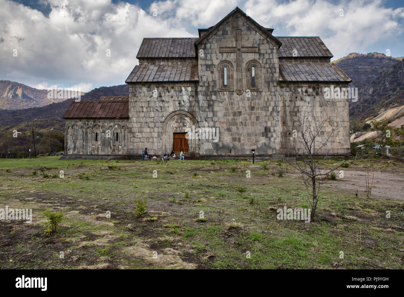 Akhtala église (13e siècle), Lori Akhtala, province, l'Arménie Banque D'Images