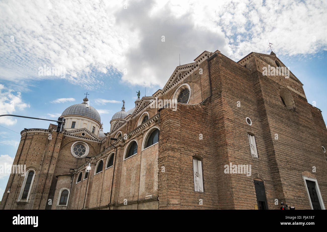 La Basilica di Santa Giustina à Padoue, Italie, Banque D'Images