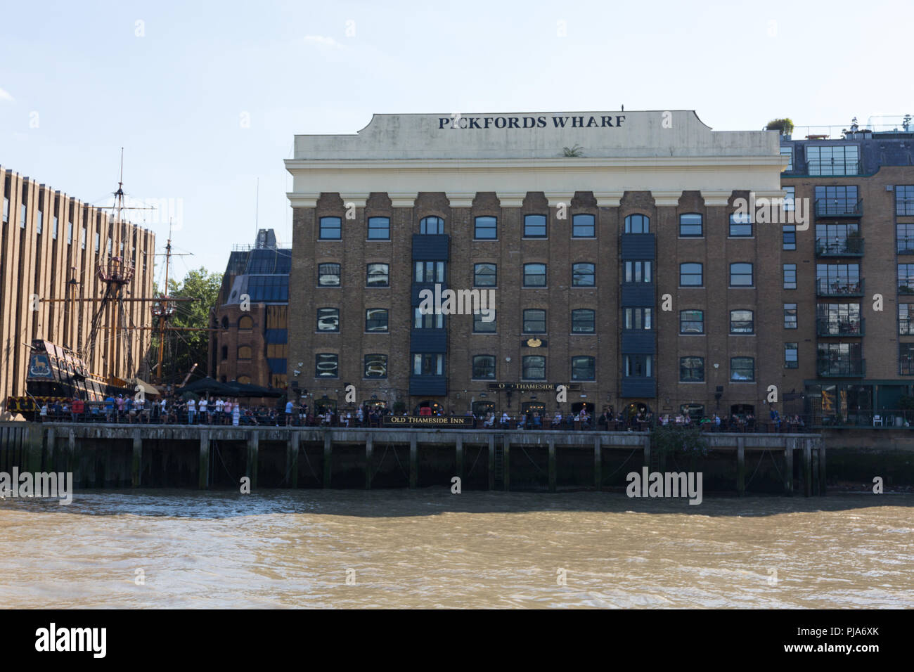 Pickfords Wharf Banque D'Images