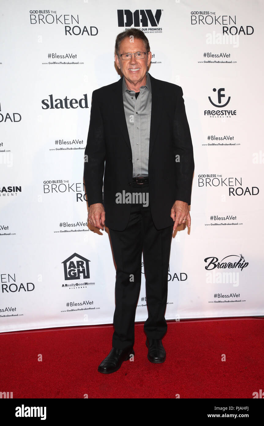 West Hollywood, CA. 12Th Mar, 2018. Gary Grubbs, à 'God Bless The Broken Road' Première mondiale à l'écran d'argent théâtre au centre de design pacifique de West Hollywood, Californie, le 5 septembre 2018. Credit : Faye Sadou/media/Alamy Punch Live News Banque D'Images