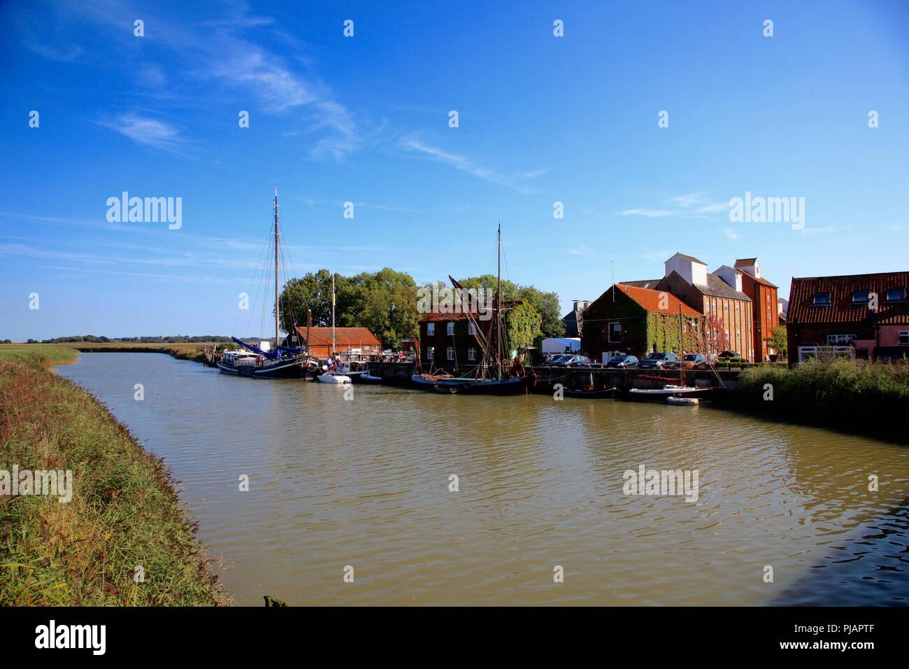 Snape Maltings Suffolk UK Summer 2018 Banque D'Images