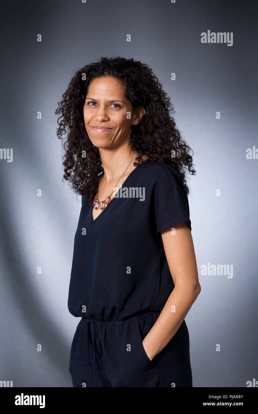 Edinburgh, Royaume-Uni. 20 août, 2018. Aida Edemariam est un Ethiopian-Canadian le journaliste et écrivain de non-fiction. Photographié à l'Edinburgh International Book Festival. Edimbourg, Ecosse. Photo par Gary Doak / Alamy Live News Banque D'Images