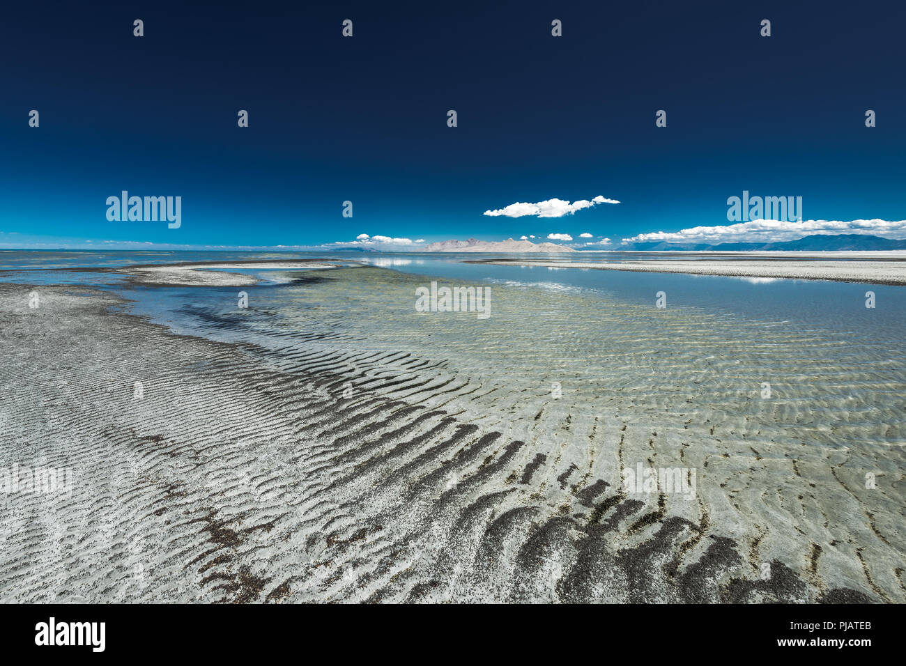 Grand Lac Salé, Salt Lake City, Utah Photo Stock Alamy