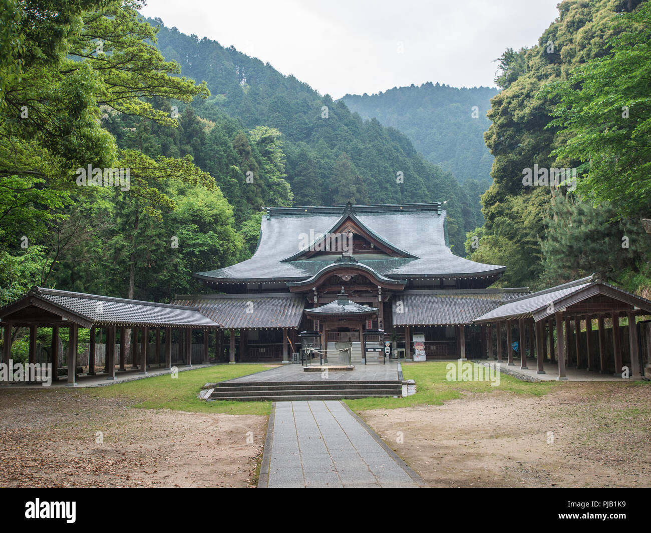 Maegamiji, temple, Temple 88 64 Shikoku pèlerinage, Ehime, au Japon Banque D'Images