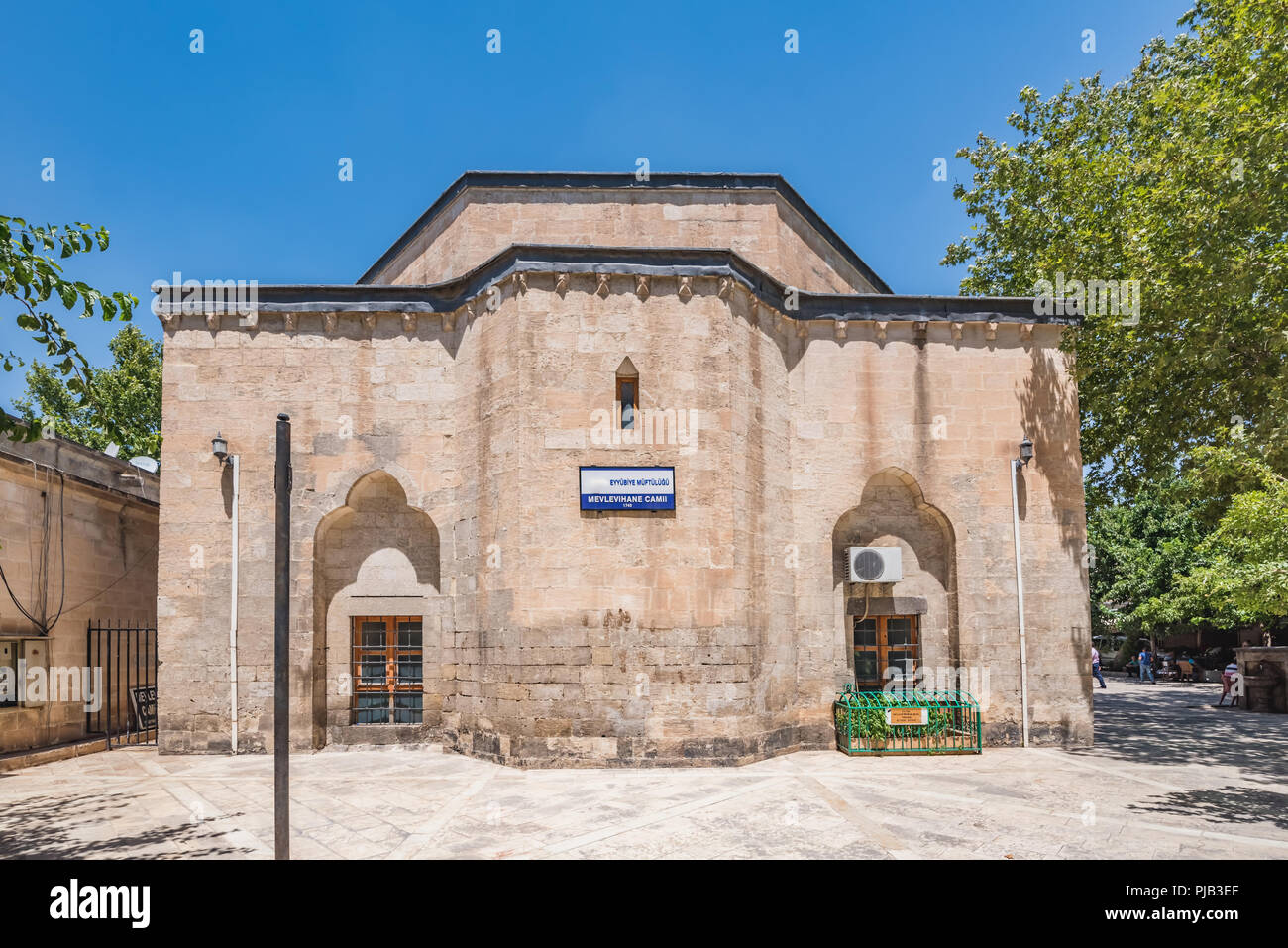Vue de l'ancienne mosquée Mevlevihane construit en 1740,Sanliurfa,Turquie.19 juillet 2018 Banque D'Images