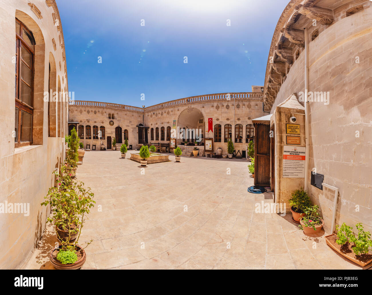Extérieur de Sanliurfa Cuisine Traditionnelle Museum à Sanliurfa, en Turquie.19 juillet 2018 Banque D'Images