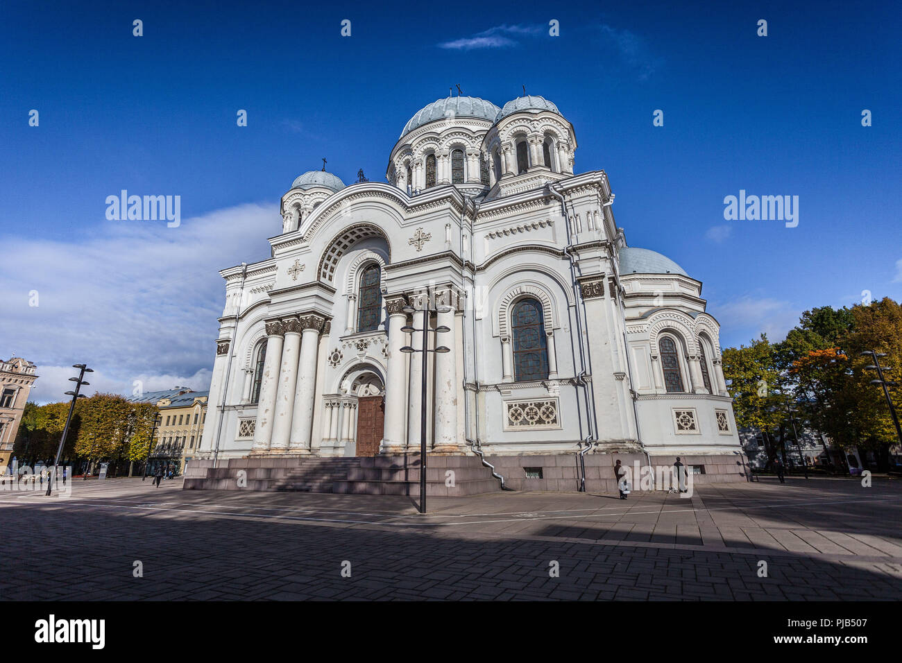 Vilnius / LITUANIE - 11 octobre 2016 : l'église Saint Michel Archange Banque D'Images