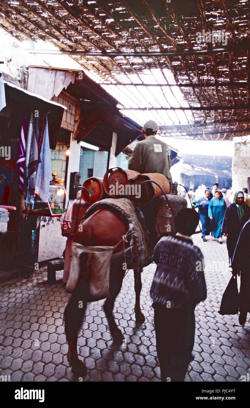 Souk de Fès Fes,Maroc, Banque D'Images