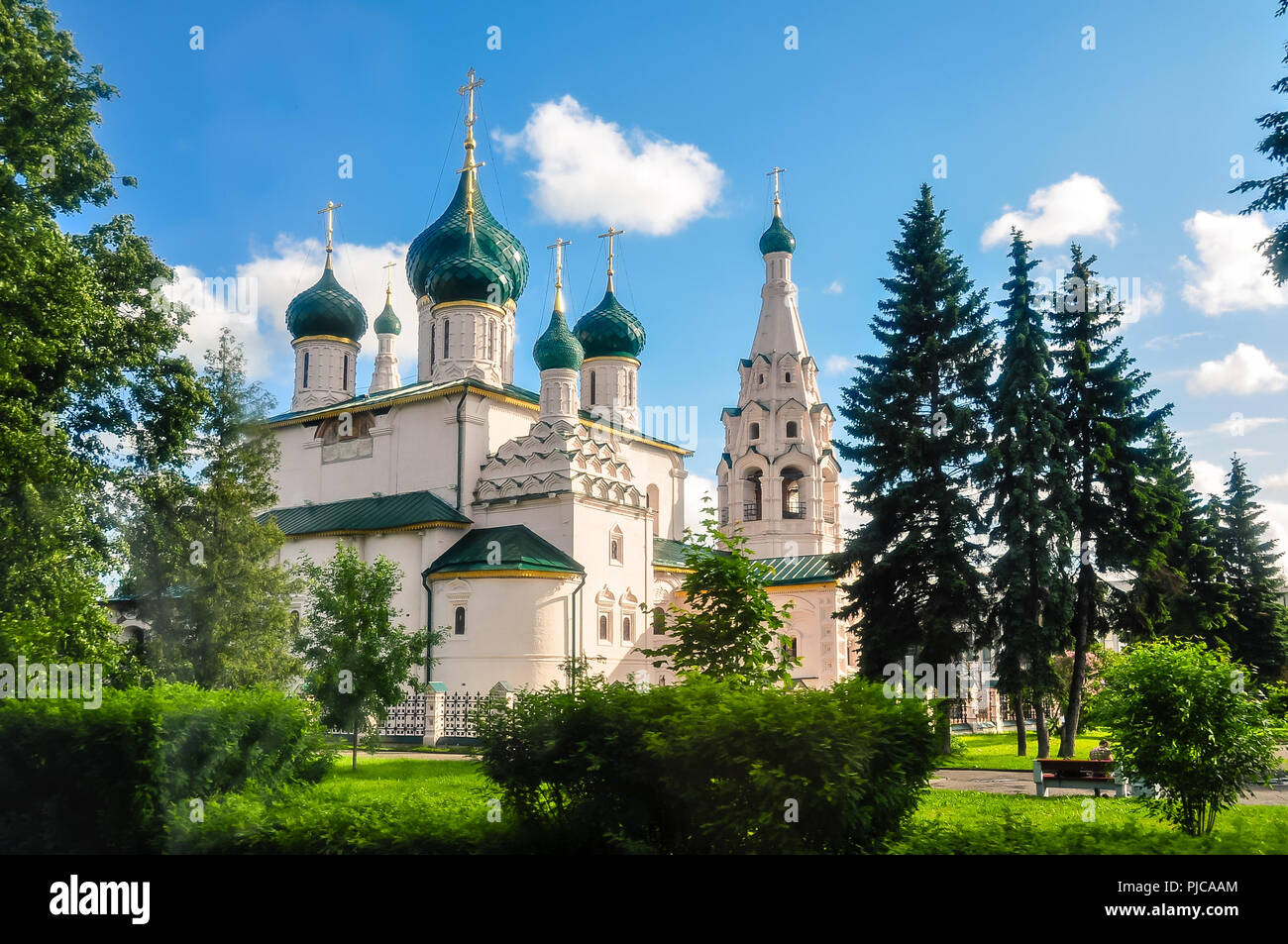 Église du prophète Élie - Iaroslavl, Russie Banque D'Images