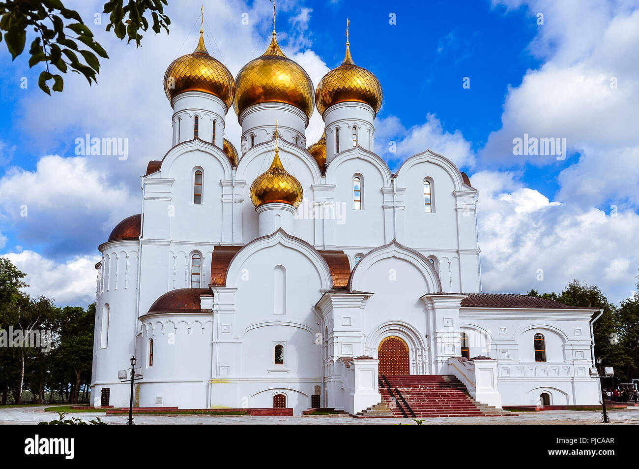 Cathédrale de l'Assomption - Iaroslavl, Russie Banque D'Images