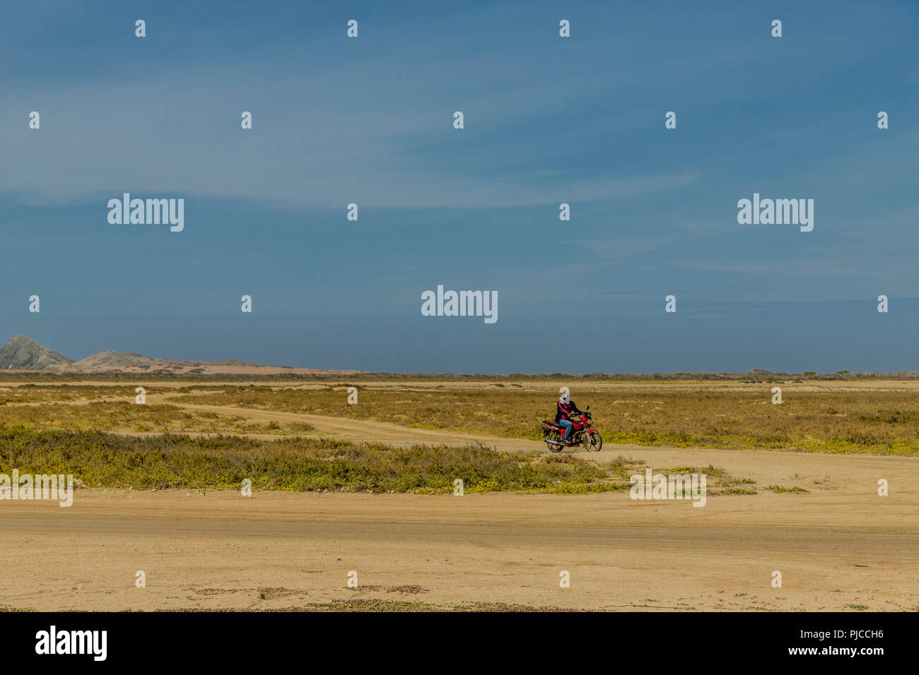 Une vue de Cabo de la Vela en Colombie Banque D'Images