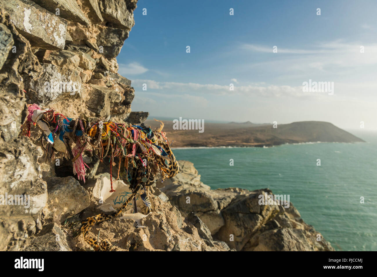 Une vue de Cabo de la Vela en Colombie Banque D'Images