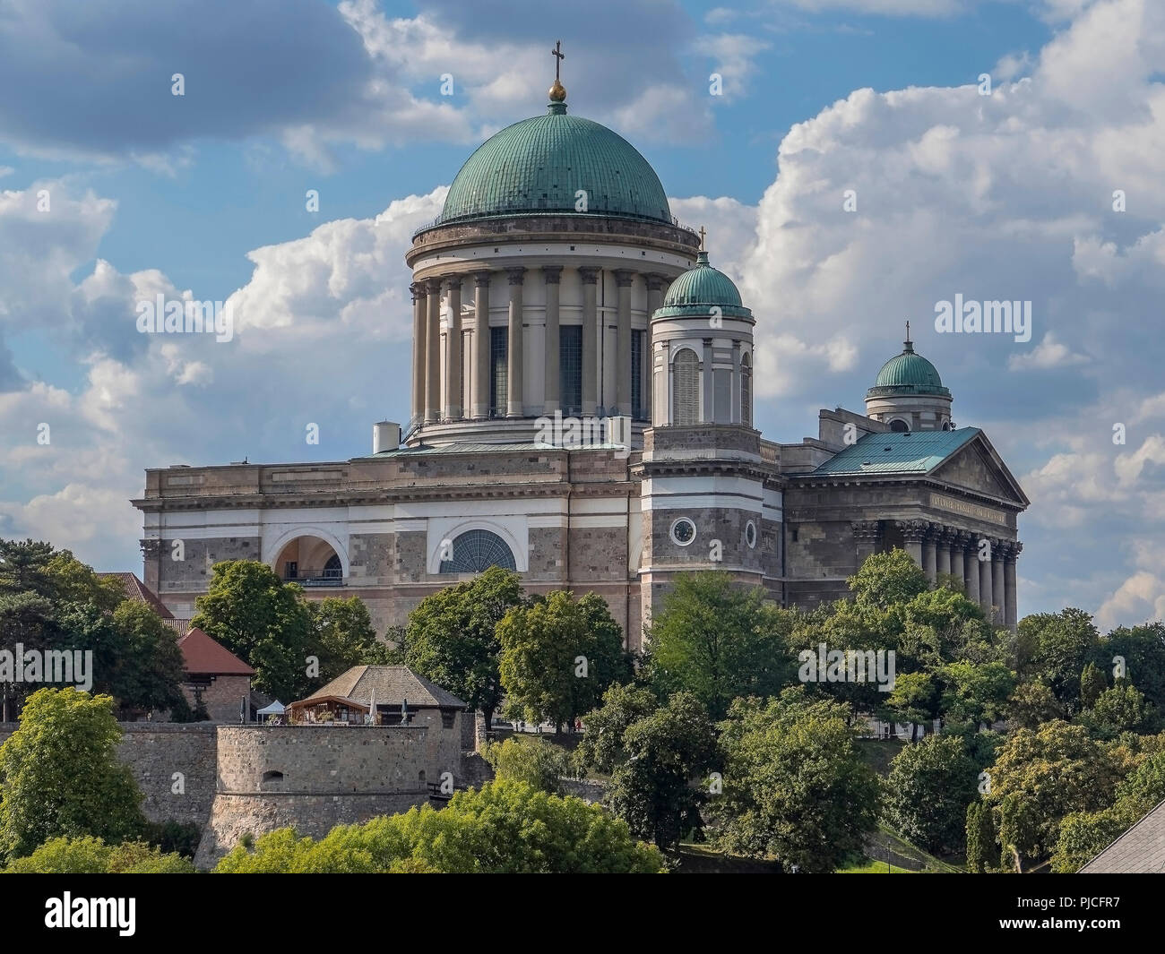 La Hongrie, Esztergom, cathédrale Banque D'Images