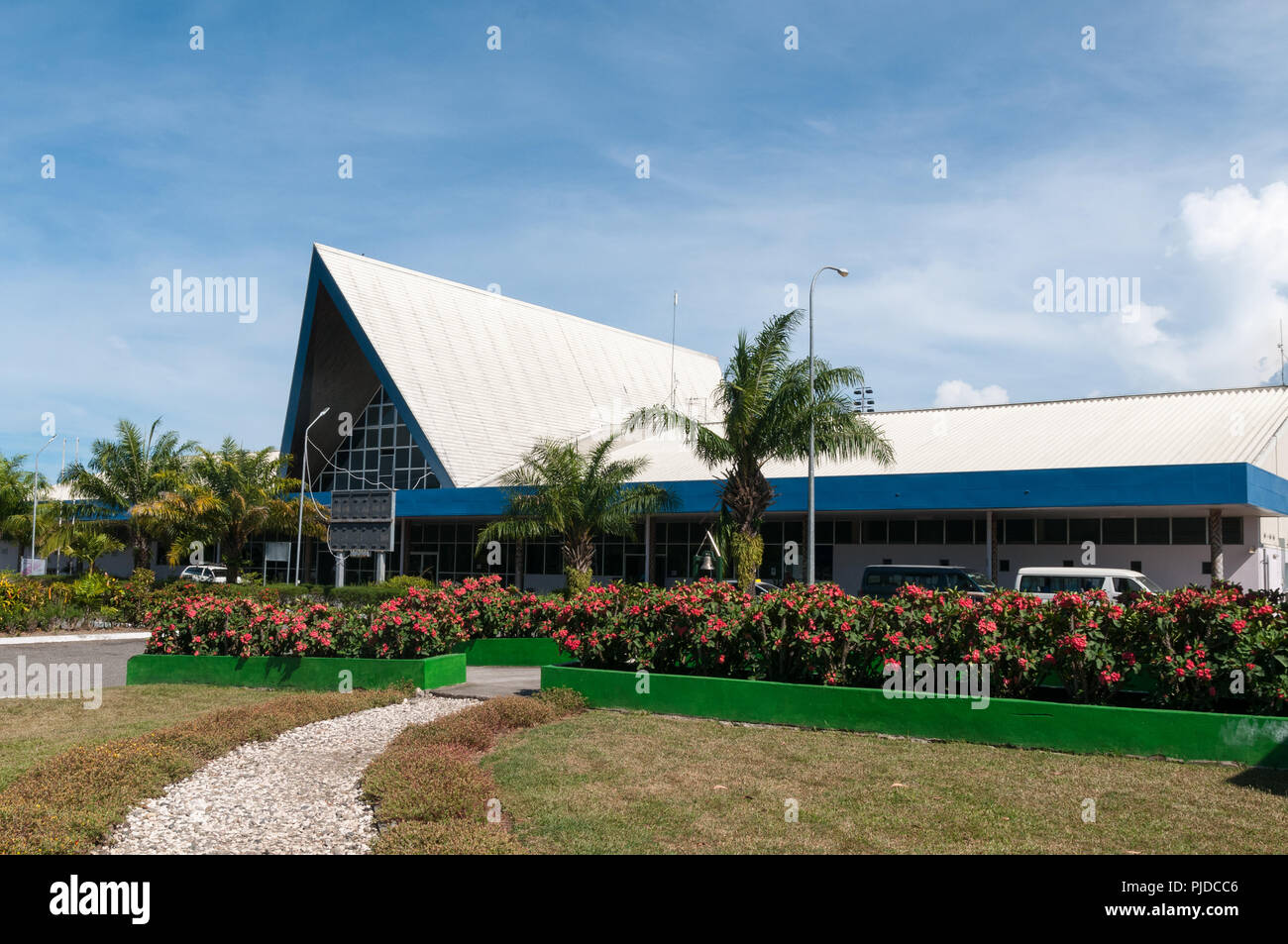 L'Aéroport International d'Honiara, Henderson Field, Honiara, Guadalcanal, Îles  Salomon Photo Stock - Alamy