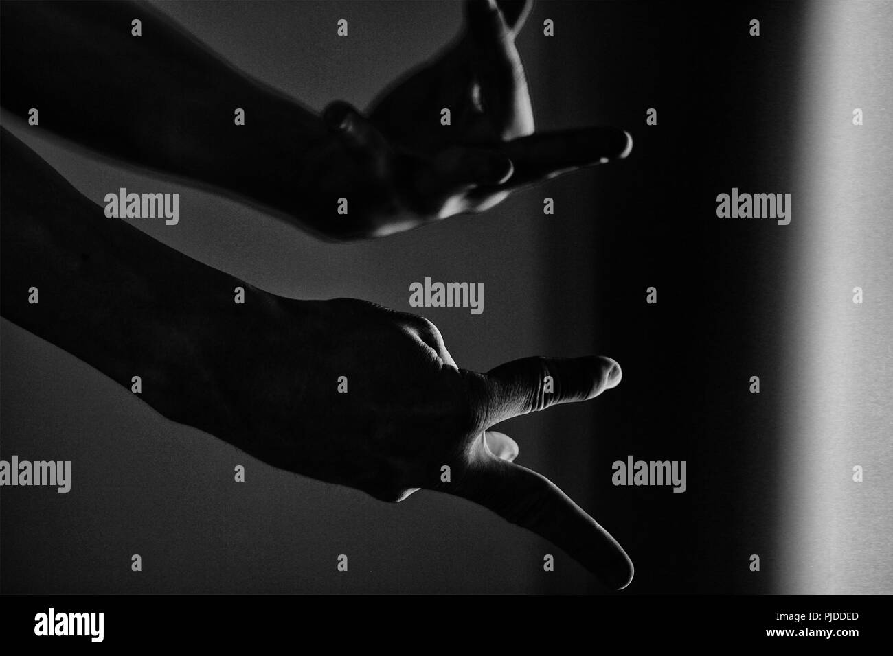 Mains humaines Banque D'Images