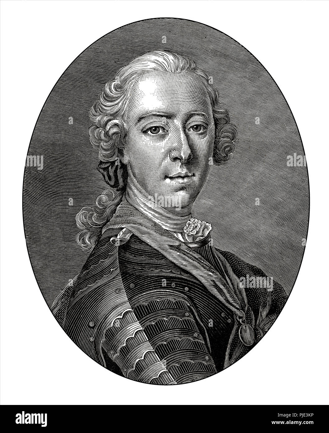 Charles Édouard Stuart , Bonnie Prince Charlie, 1720-1788 Banque D'Images