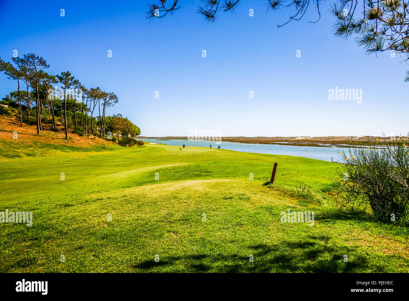 Algarve Portugal - Golf - Quinta do Lago Banque D'Images