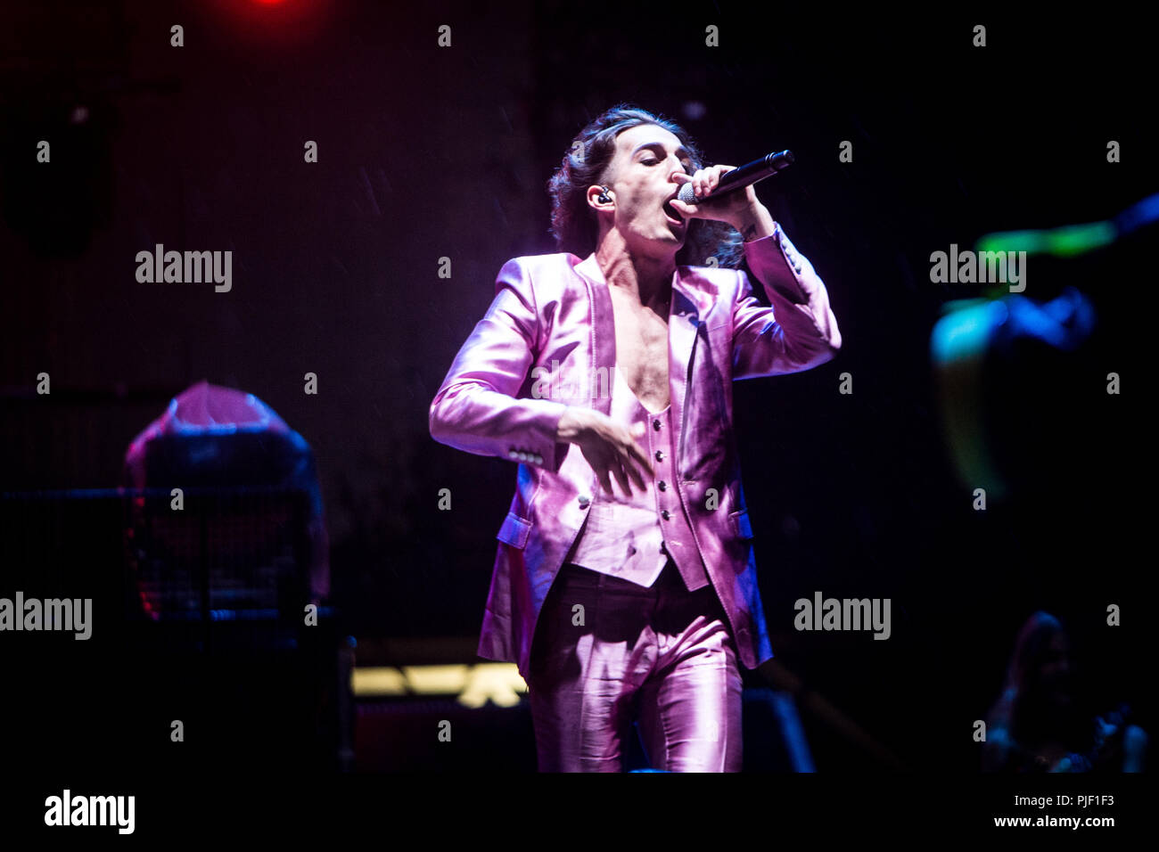 Rho Milan Italie 6 septembre 2018 Maneskin live au Milano Rocksl 2018 au salon à l'Expo © Roberto Finizio / Alamy Crédit : Roberto Finizio/Alamy Live News Banque D'Images