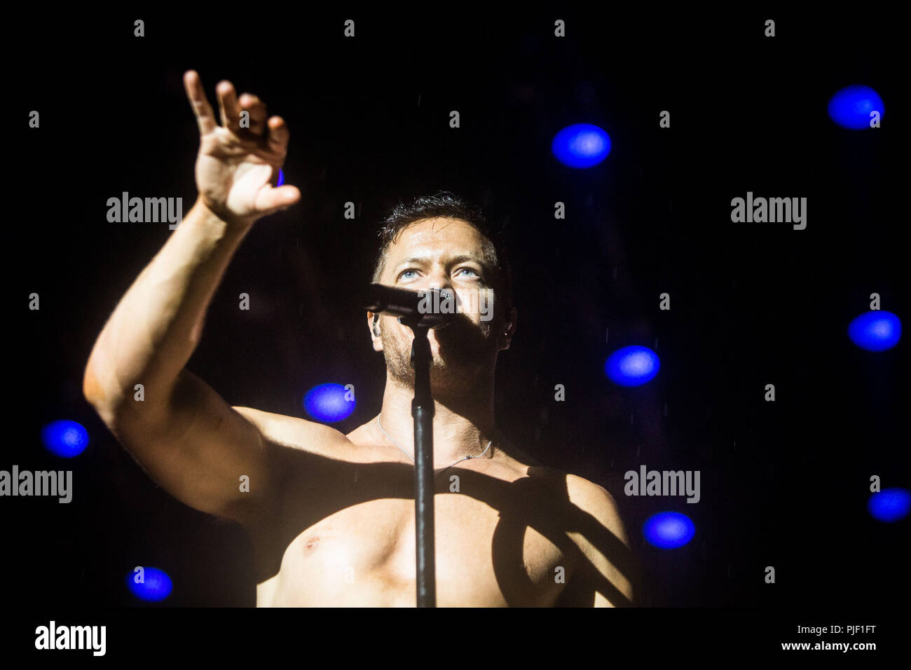 Rho Milan Italie 6 septembre 2018 vivre Imagine Dragons du Milano Rocksl 2018 au salon à l'Expo © Roberto Finizio / Alamy Crédit : Roberto Finizio/Alamy Live News Banque D'Images
