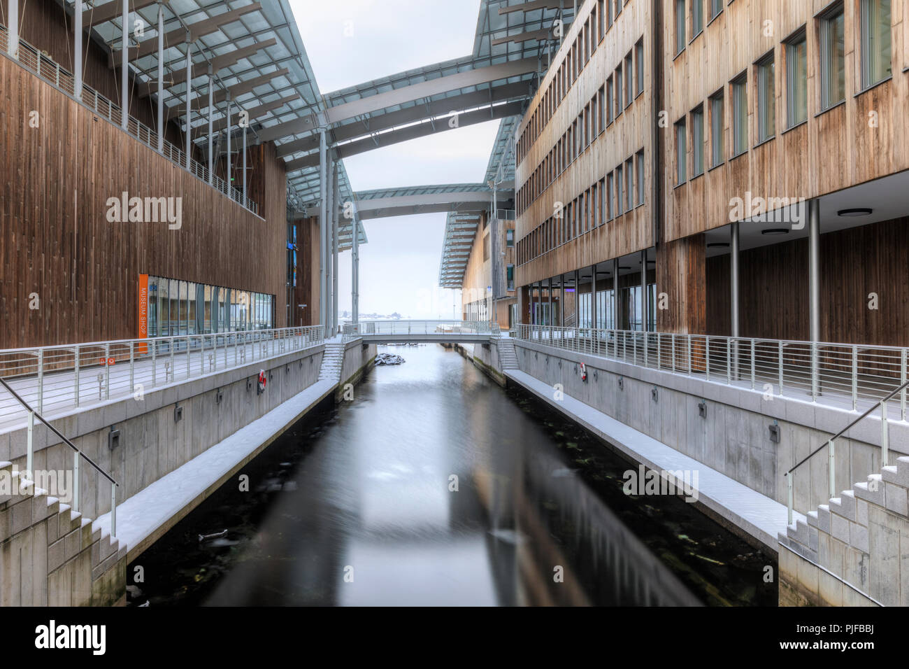 D'Oslo, Aker Brygge, Norvège, Europe Banque D'Images