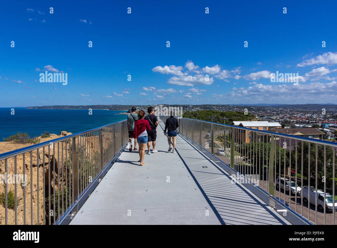 Mémorial de Newcastle à pied est un autre monument qui attire les touristes de partout dans le monde Banque D'Images