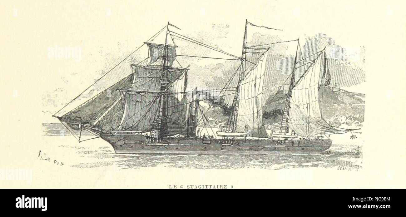 Libre à partir de la page 227 de "Conférences et lettres de P. Savorgnan de Brazza sur ses trois explorations dans l'Ouest africain, de 1875 à 1886. Ouvrage illustré de deux eaux-fortes, etc. (Texte publié et c0067. Banque D'Images