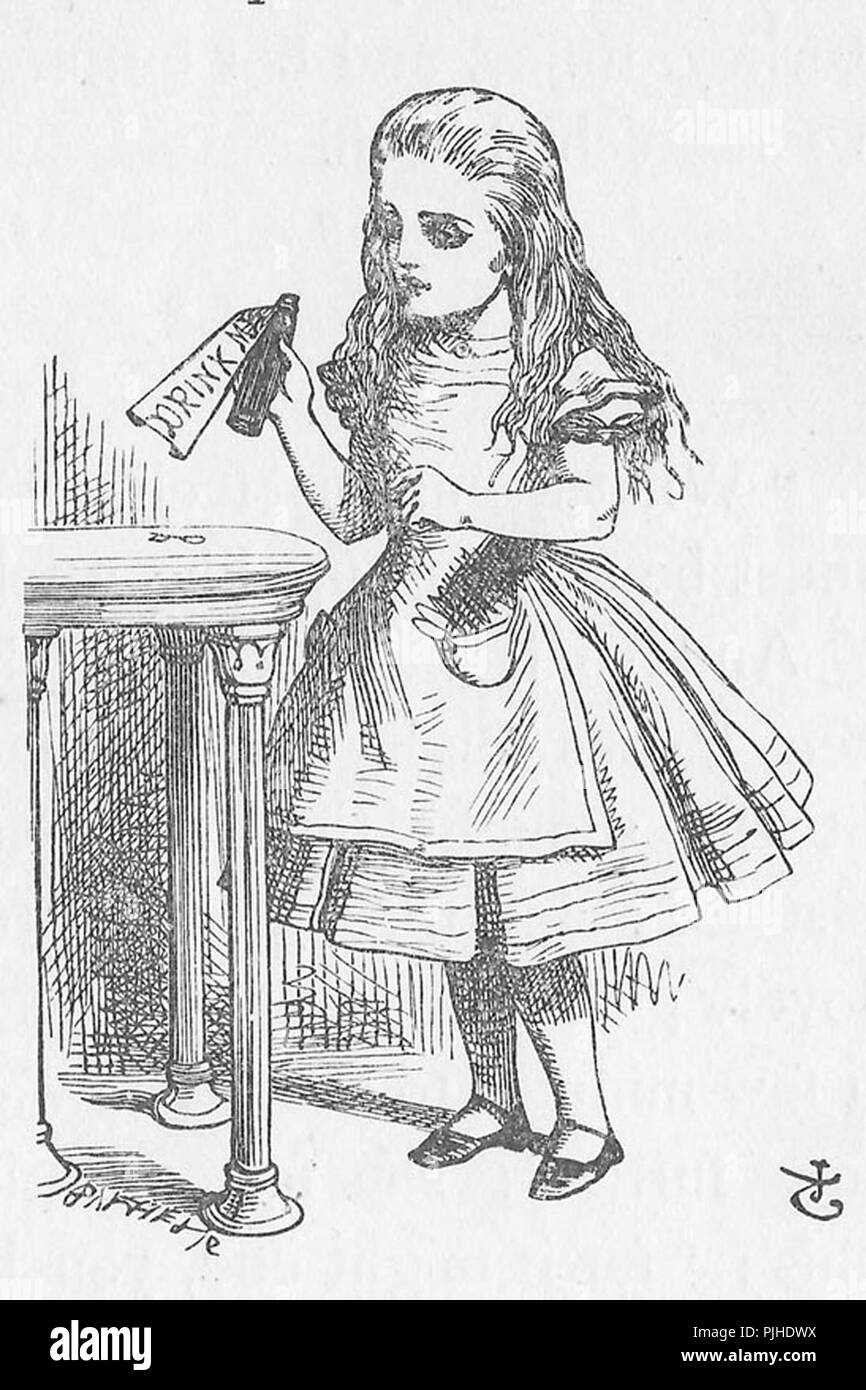 John Tenniel artwork Banque D'Images