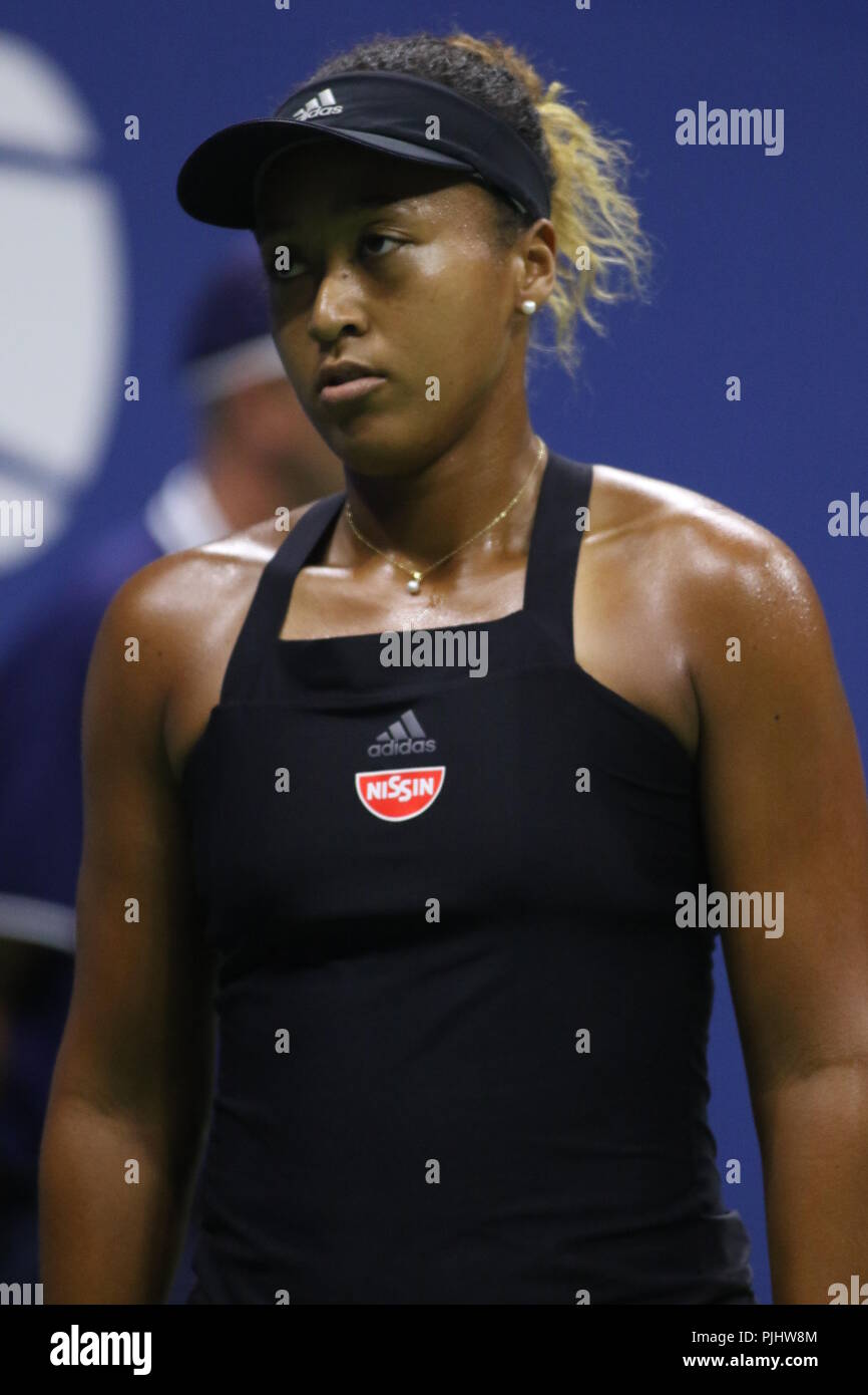 US Open Tennis Osaka Naomi. 9-6-2018 Photo de John Barrett/PHOTOlink Banque D'Images