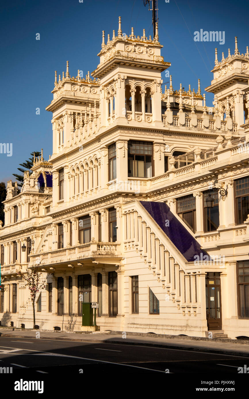 L'Espagne, la Galice, La Corogne, Avenida Porto de Porto, La Terraza, Radio Nacional de España building Banque D'Images
