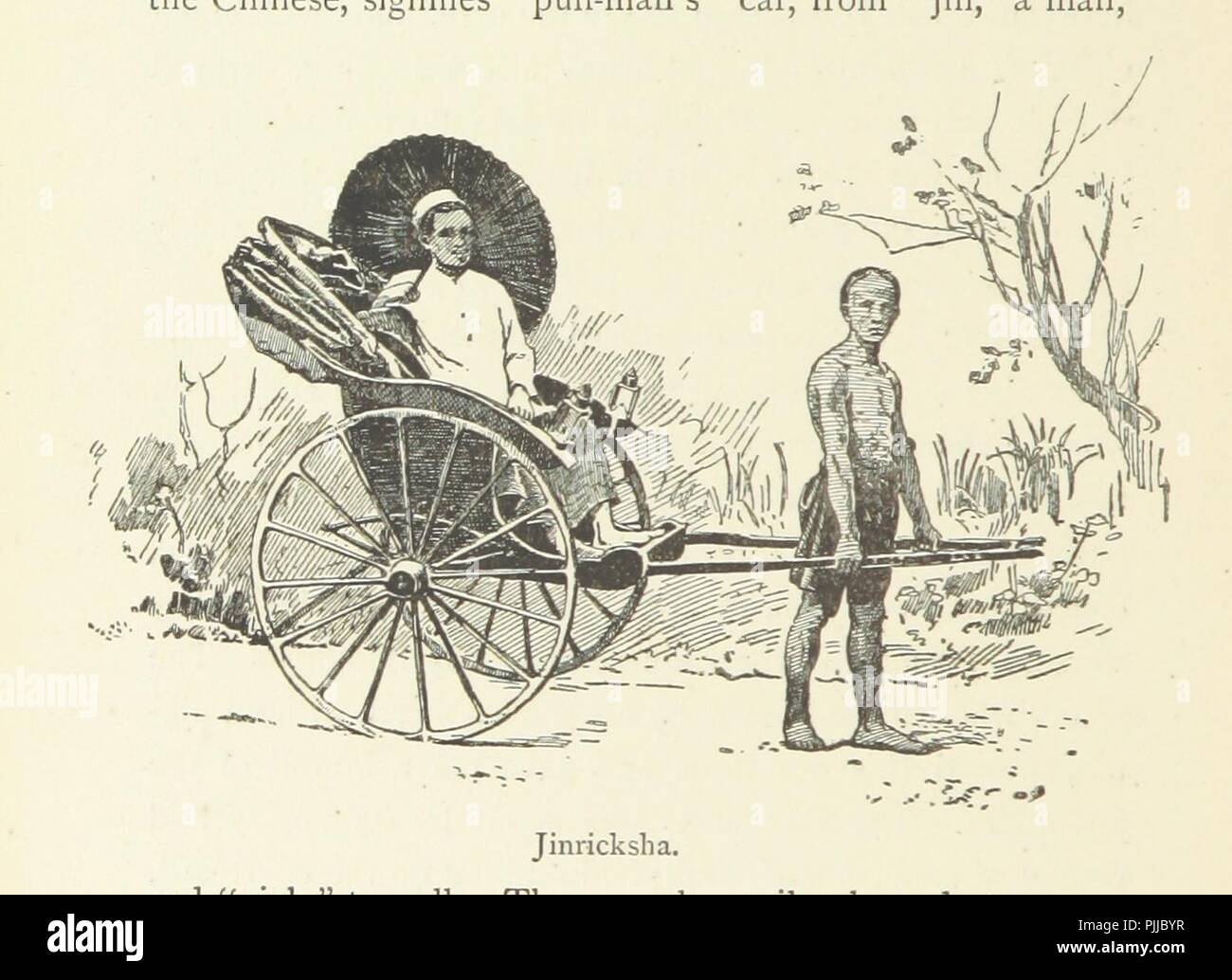 Libre à partir de la page 86 de "quarante mille kilomètres sur la terre et l'eau. Le Journal d'un voyage à travers l'Empire britannique et de l'Amérique. . Avec illustrations . Deuxième édition" . Banque D'Images