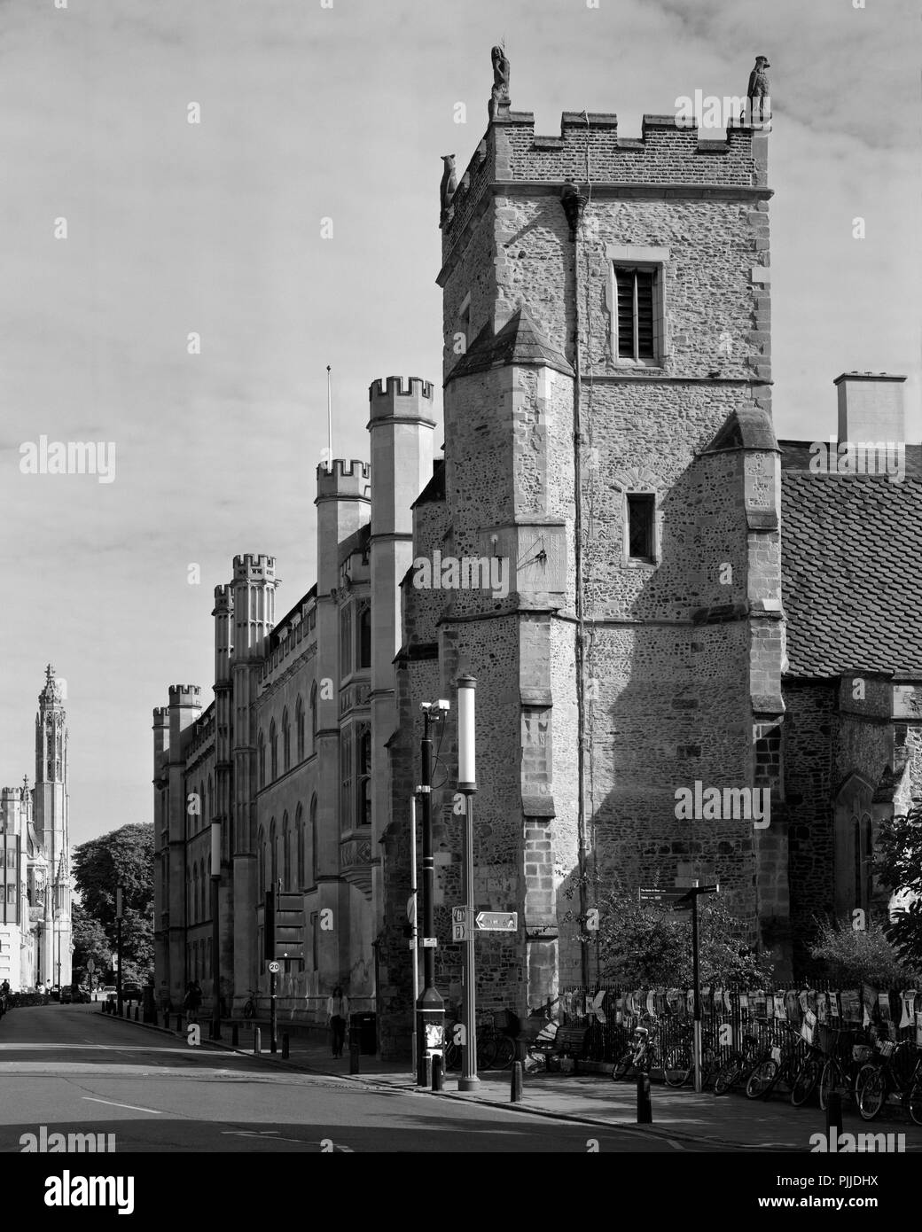 Eglise St Botolph Trumpington Street Cambridge Banque D'Images