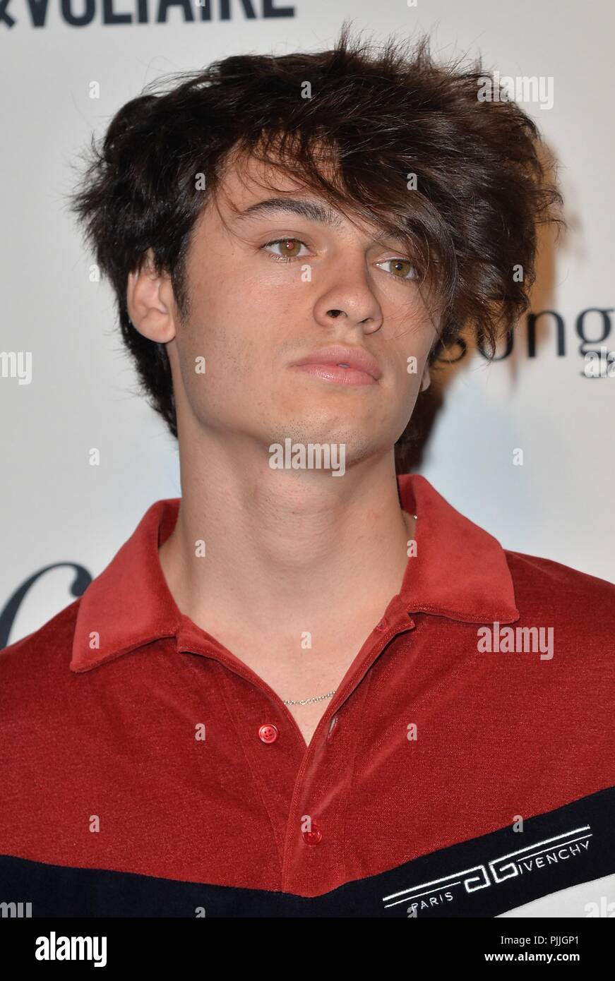 New York, NY, USA. Sep 6, 2018. Dylan Lee aux arrivées pour Le Quotidien Front Row 6th annual Fashion Media Awards, Park Hyatt New York, New York, NY Le 6 septembre 2018. Credit : Kristin Callahan/Everett Collection/Alamy Live News Banque D'Images