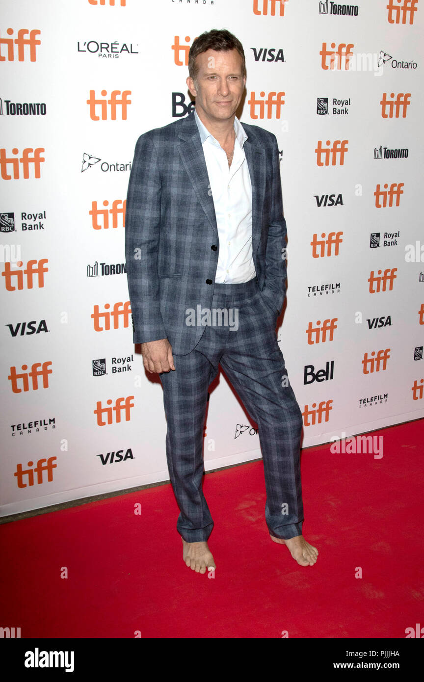 Thomas Jane assistant à la première de 'l' au cours de la 2018 Festival International du Film de Toronto le 6 septembre 2018 à Toronto, Canada. Banque D'Images