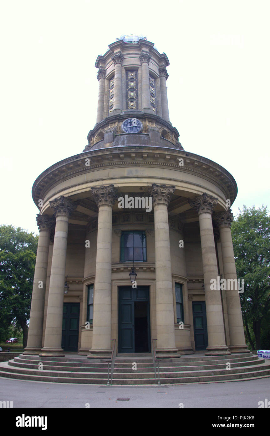L'extérieur de l'église de réforme dans le Yorkshire, uk Saltaire Banque D'Images