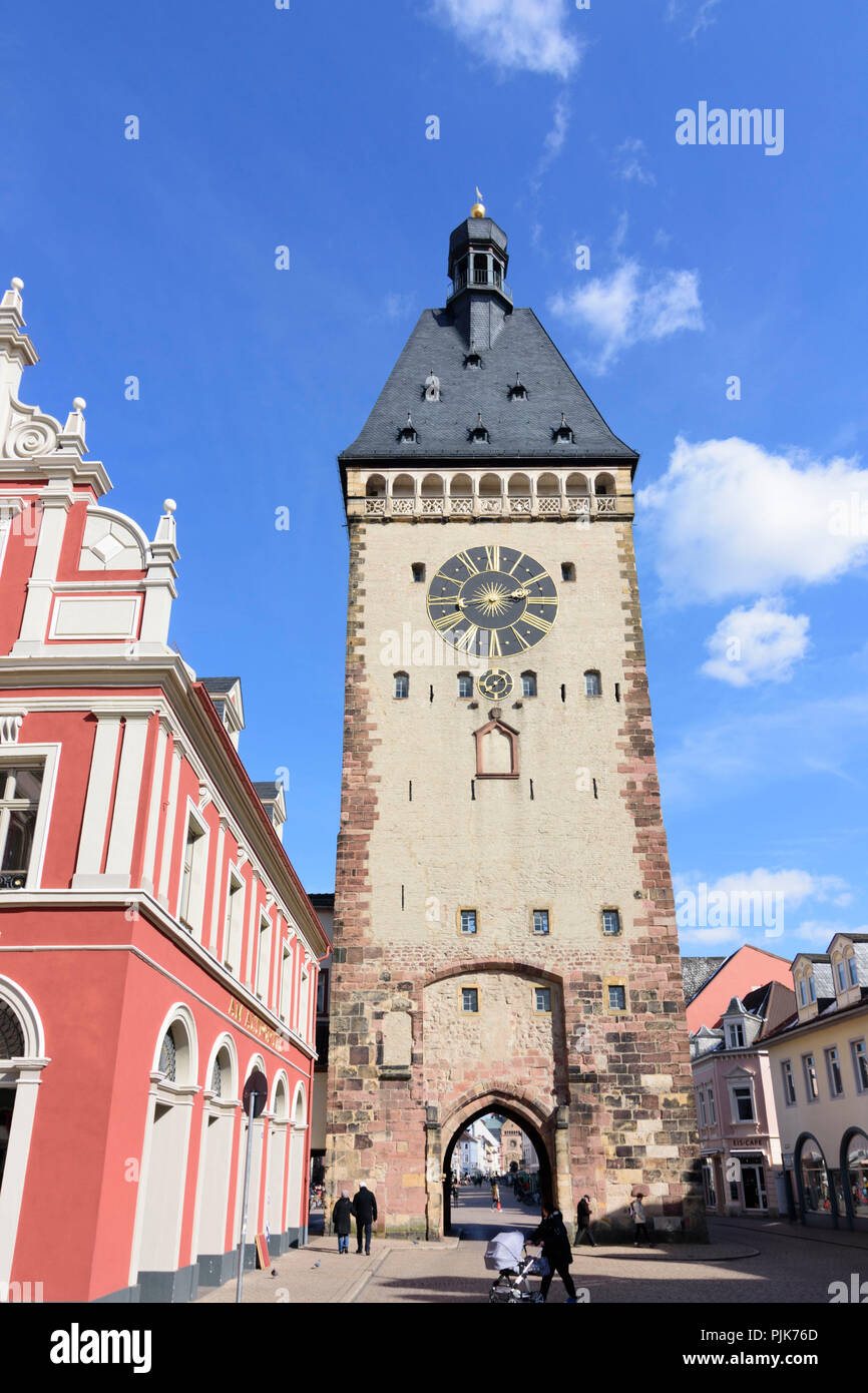 Speyer, Stadttor (porte de ville) spire en Allemagne, Rheinland-Pfalz, Rhénanie-Palatinat, Banque D'Images